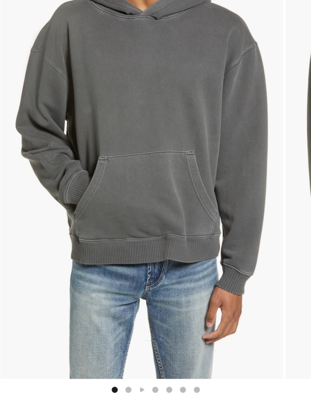 Elwood Core Oversized organic Cotton Brushed Terry Hoodie